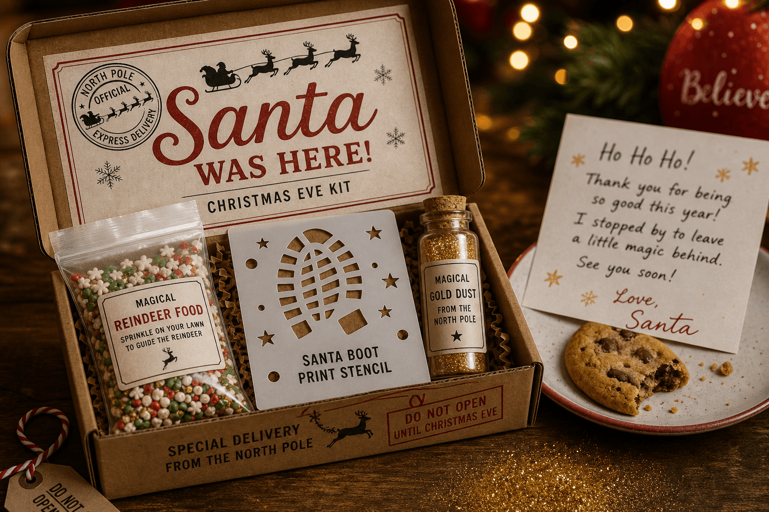 Santa Was Here Kit